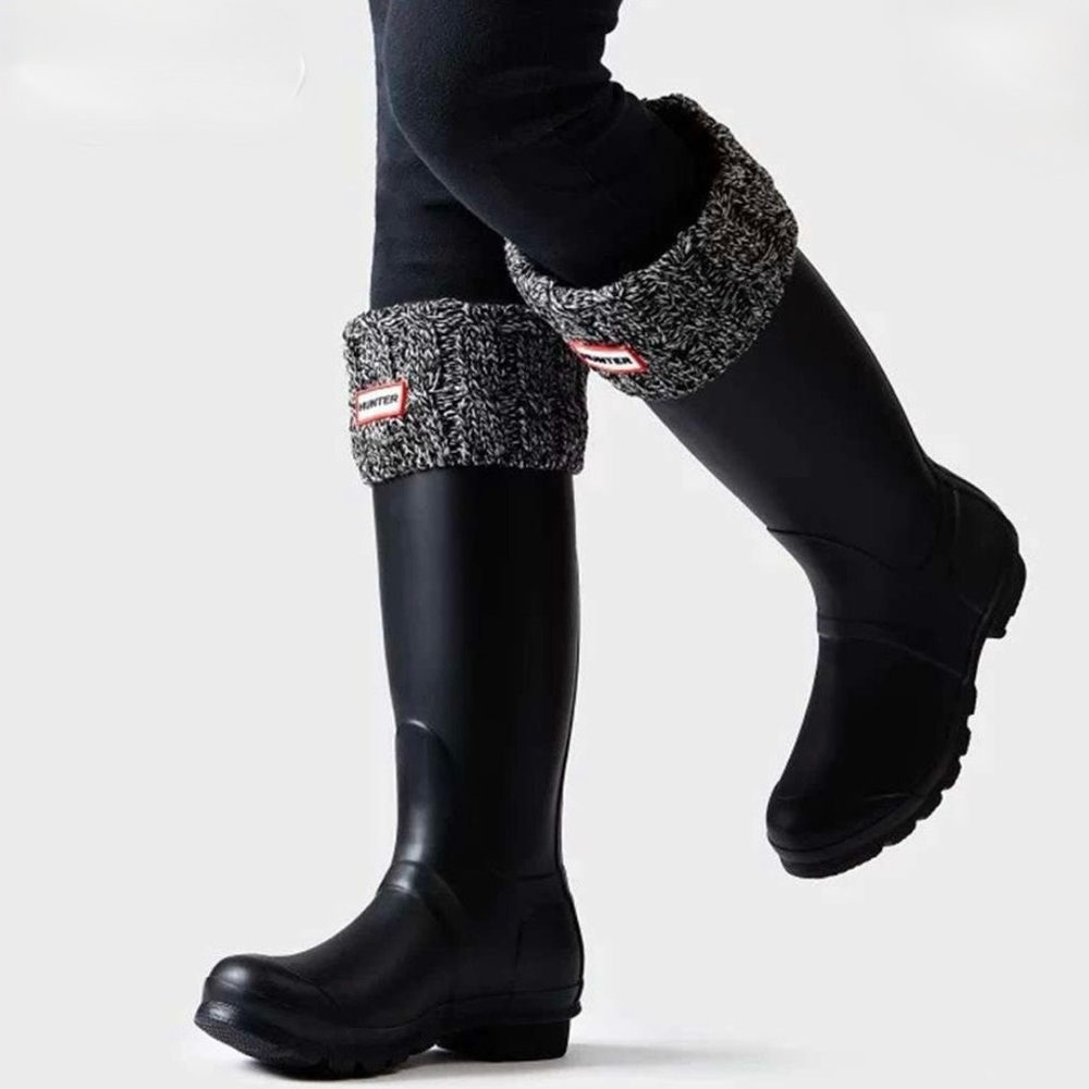 NWT Hunter Cable Knit Cuff Tall Boot Socks - Picture 5 of 7